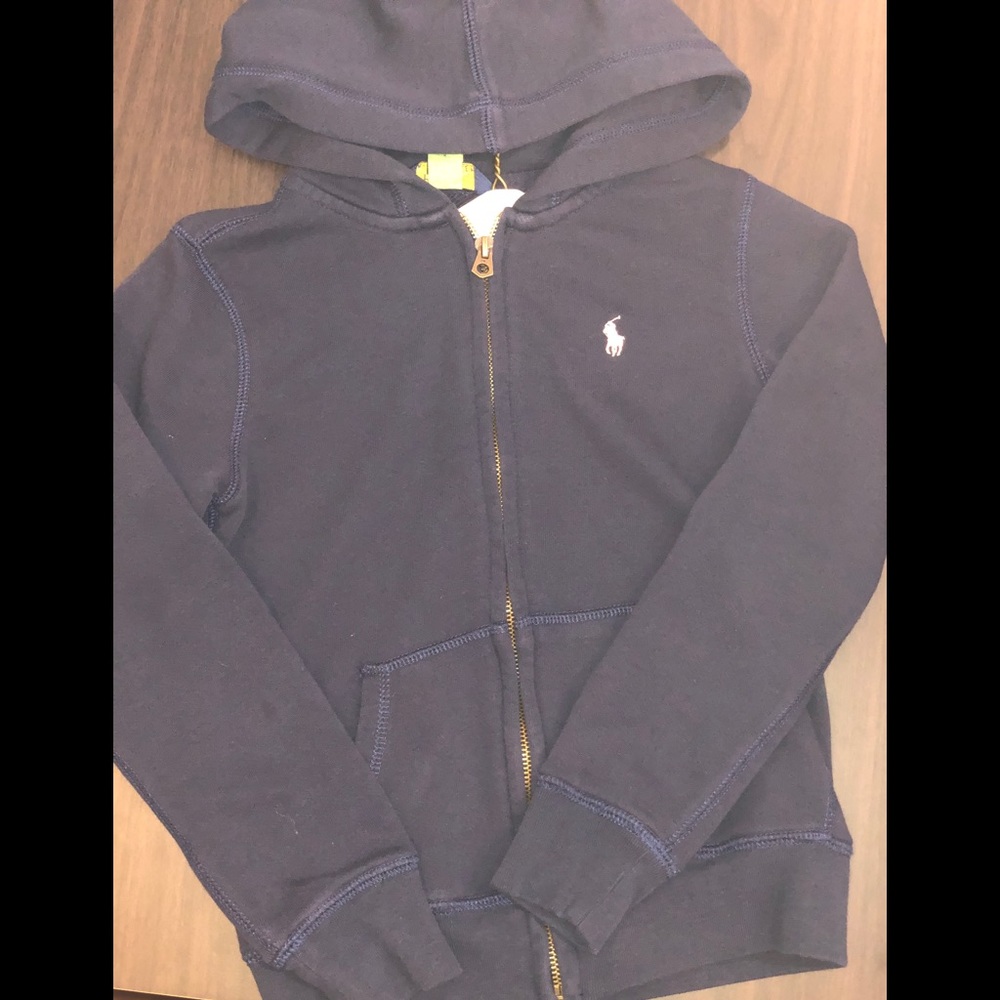 Navy blue Ralph Lauren polo 2 piece jumpsuit